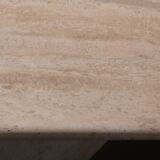 Vintage coffee table in 70s travertine