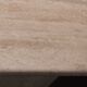 Vintage coffee table in 70s travertine