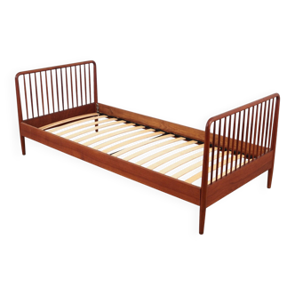 Teak bed, Danish design, 1970s, made in Denmark