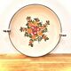 Decorative plate in earthenware