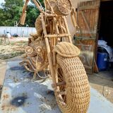Harley Davidson Wicker Motorcycle by Tom Dixon
