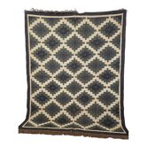 Tapis de laine et de jute Dhurrie