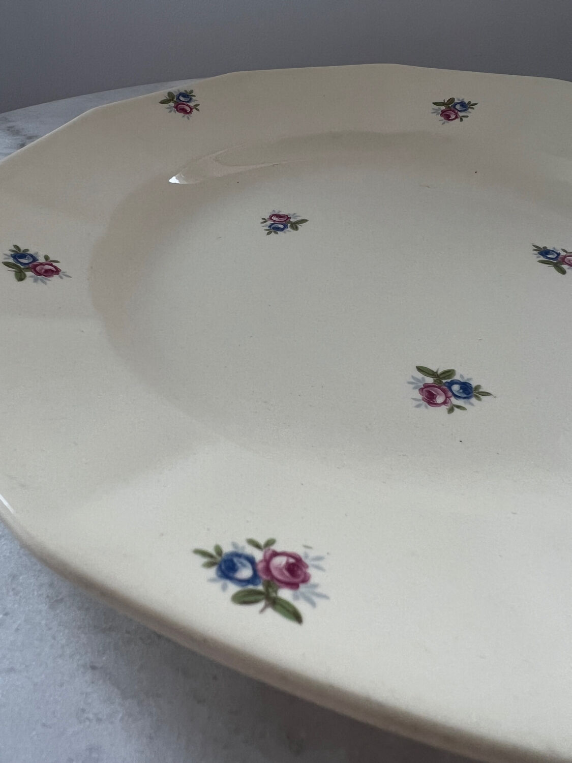 Presentation dish Sarreguemines Digoin