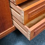 High teak sideboard attributed to Johannes Anderson - Elegant storage solution with style - Danish design