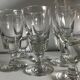 Lot de 6 verres à absinthe, 19ème