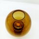 Scandinavian candle holder Hans-Agne Jakobsson Claudia honey L102/27 1960