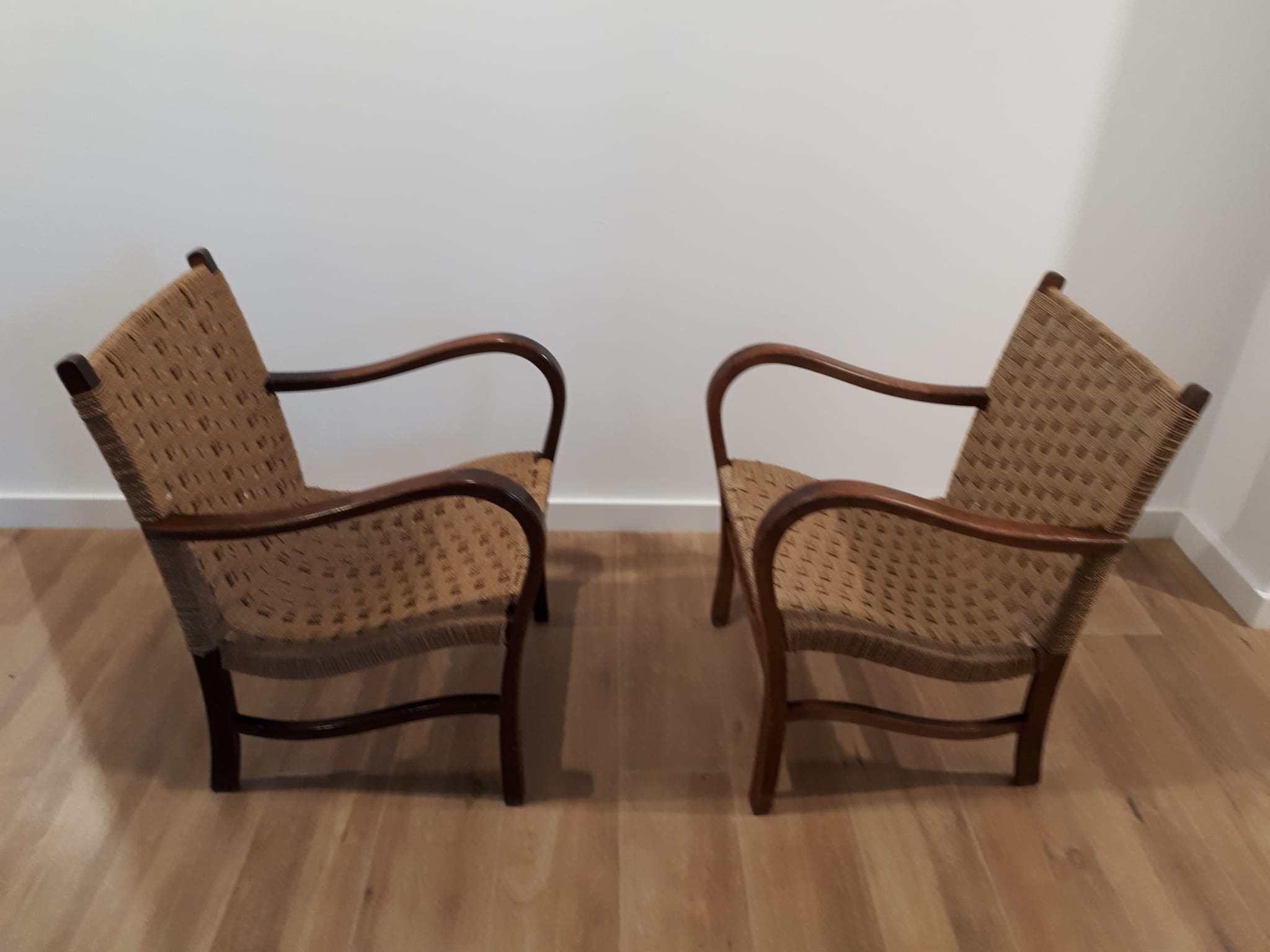 Pair of armchairs, Netherlands, 60s