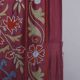 Vintage hand-embroidered Uzbek Suzani 237x300 cm