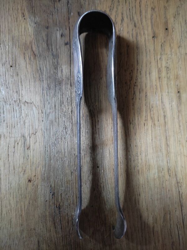 Silver sugar clip Christofle punches silver balance Covered Holidays