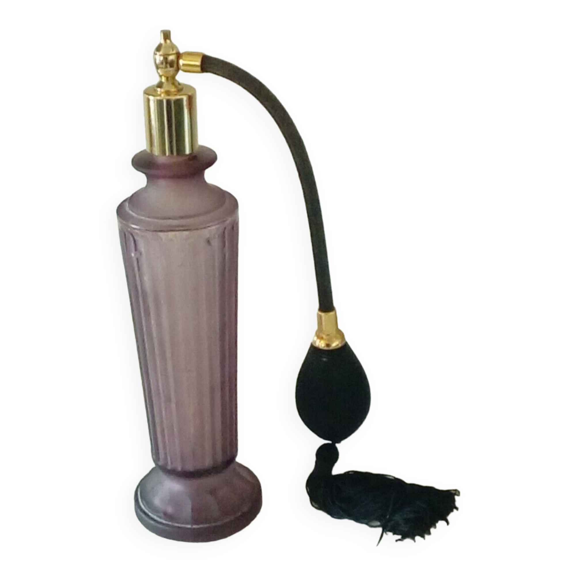 Glass perfume vaporizer molded press