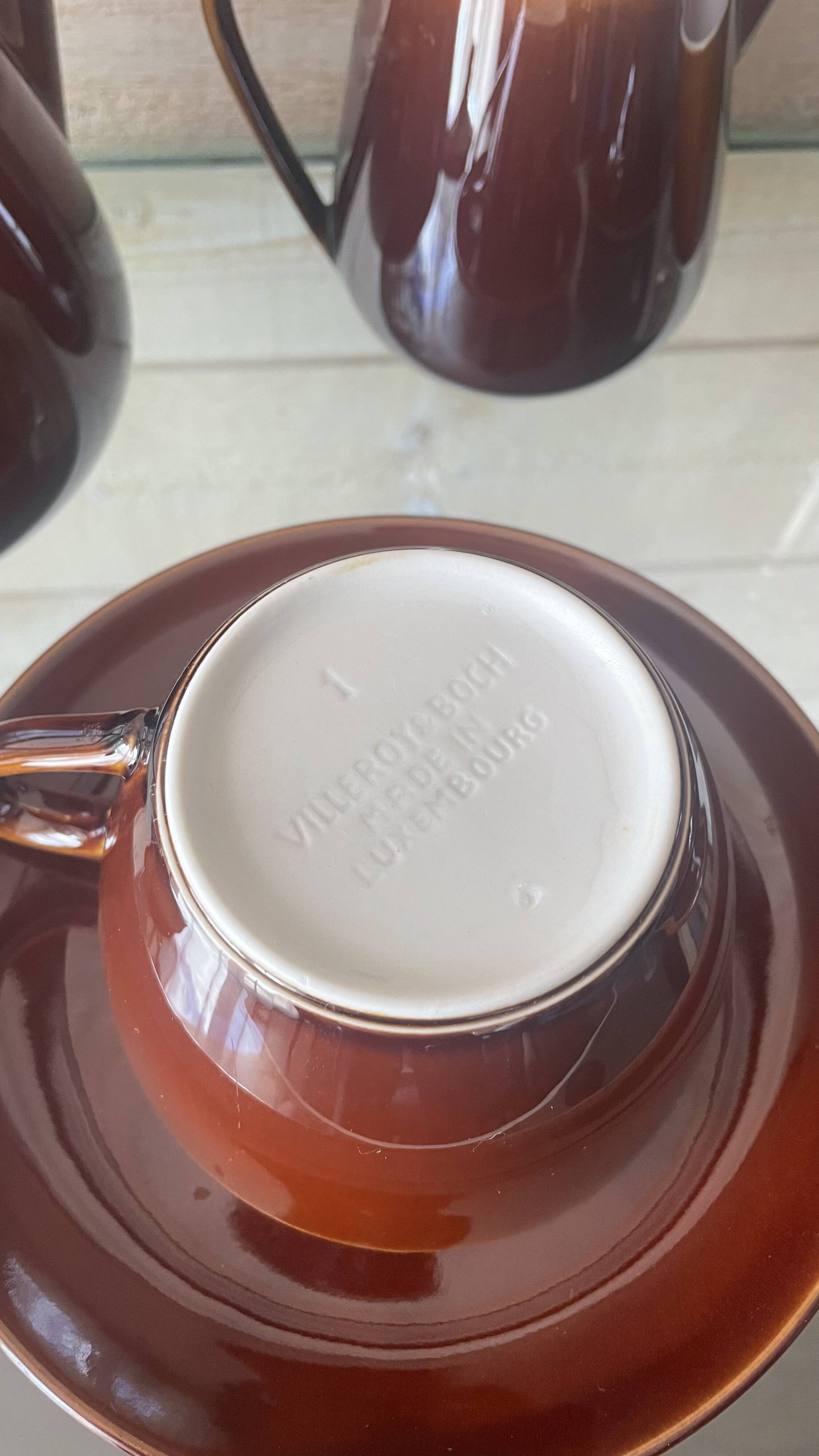 Villeroy and Boch tea service