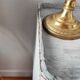 Pair of patinated bedside tables