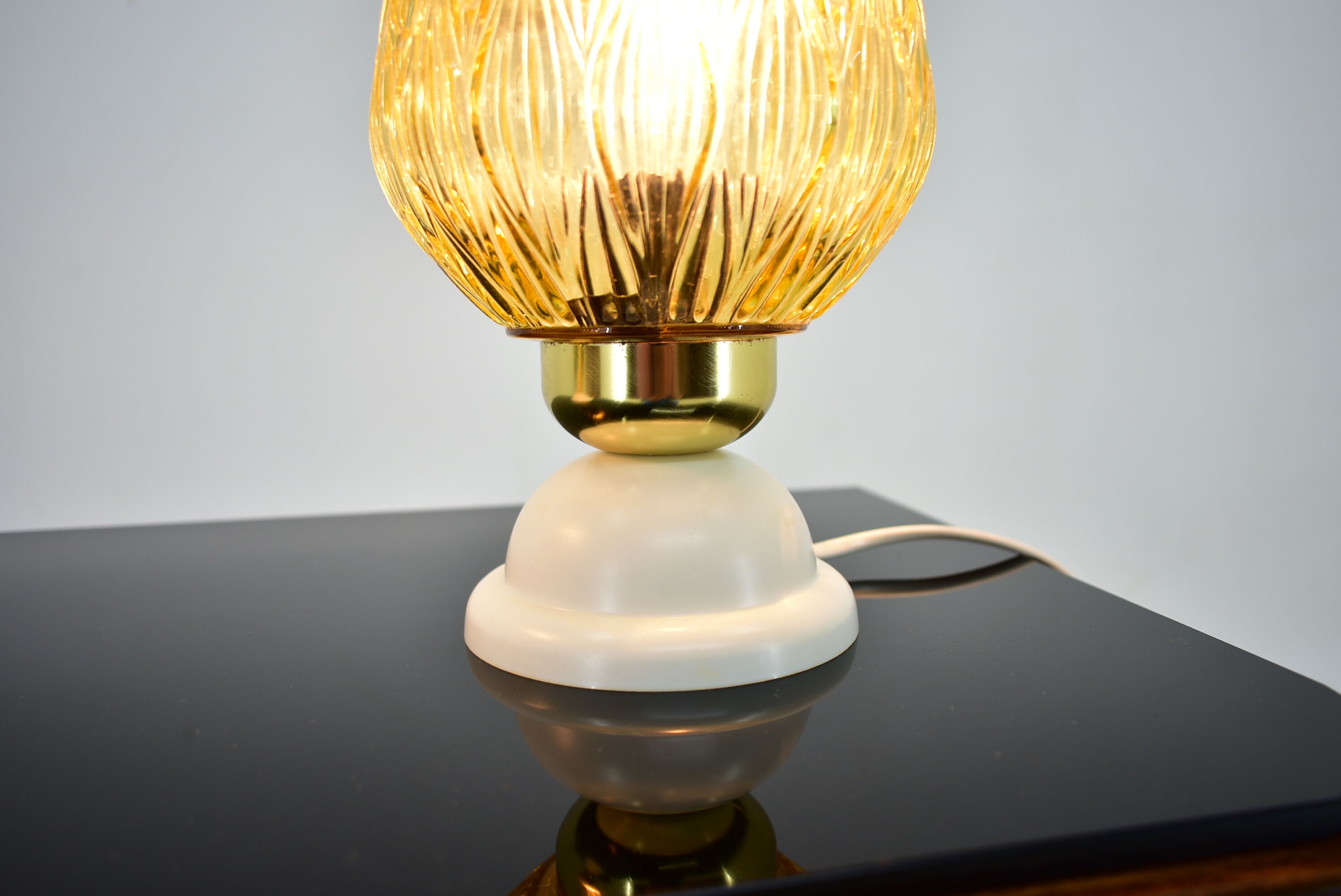 Set of Two Mid-Century Table Lamps, Czechoslovakia, 1970s