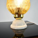 Ensemble de deux lampes de table du milieu du siècle Tchécoslovaquie années 1970