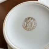 Foëcy porcelain coffee set - SFP - White and gold