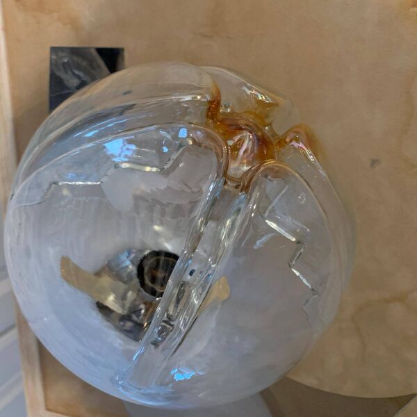 Applique Murale Mazzega en verre de Murano