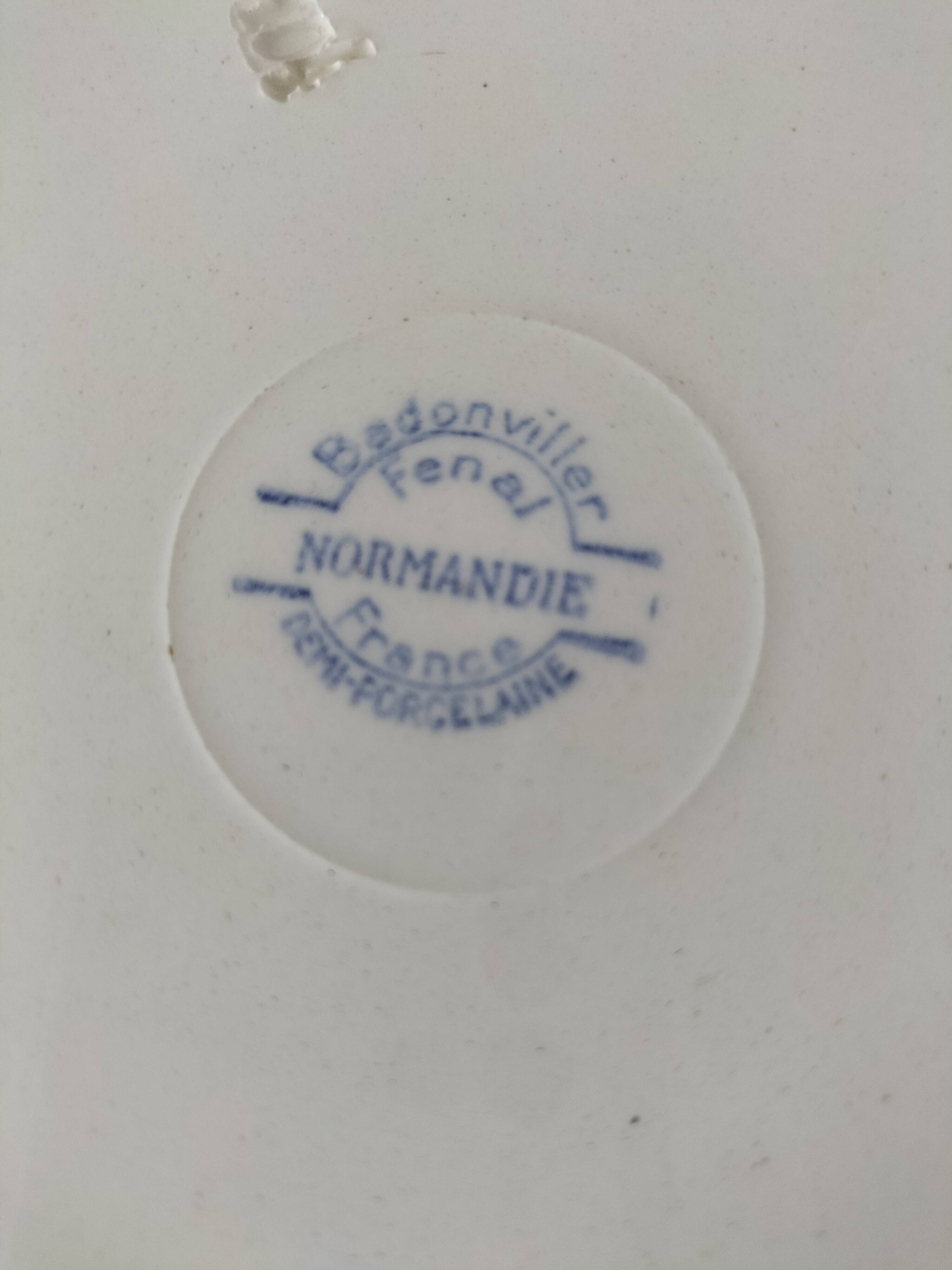 Badonviller Fénal Normandy model dish