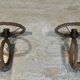 Pair of wall lights in Audoux Minet rope.