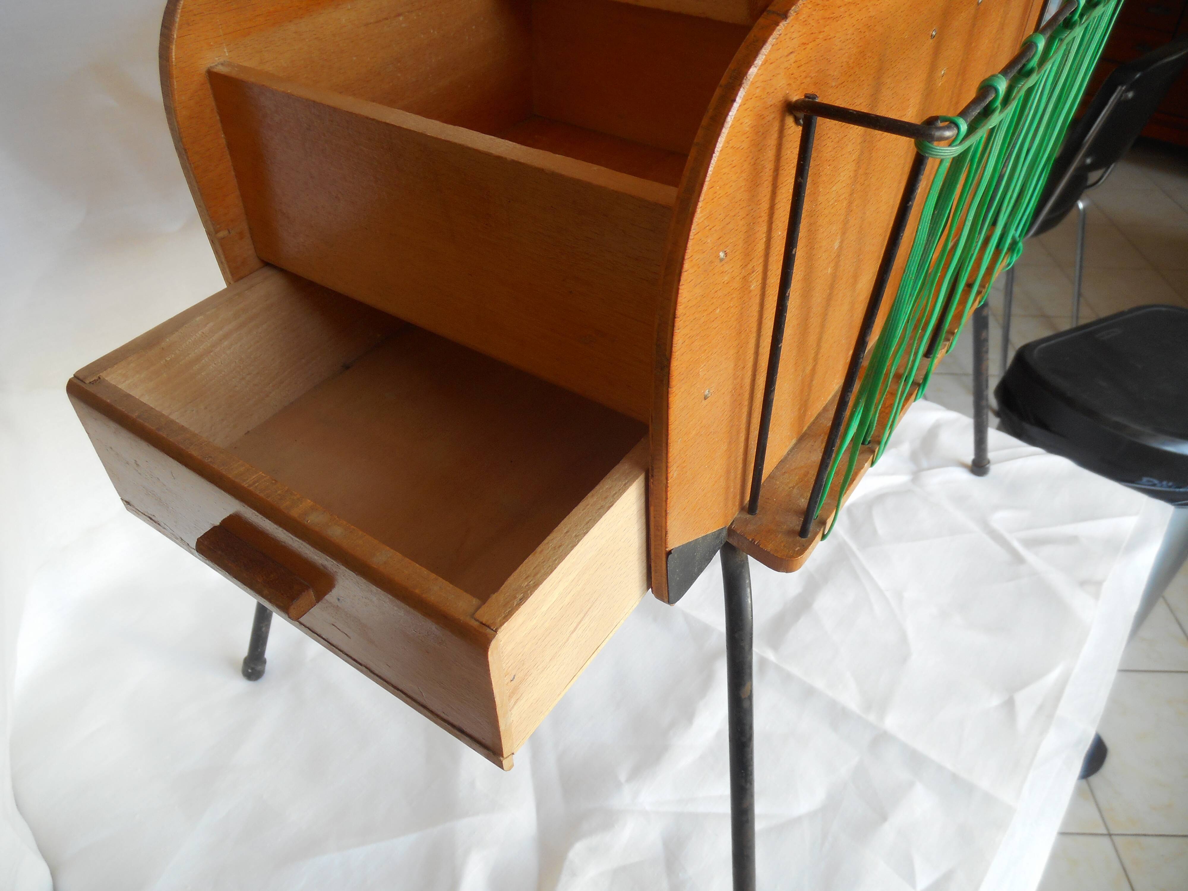 Travailleuse vintage super déco rare