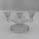 Glass candle holder
