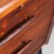 Scandinavian executive desk in rosewood with bar Denmark 1960