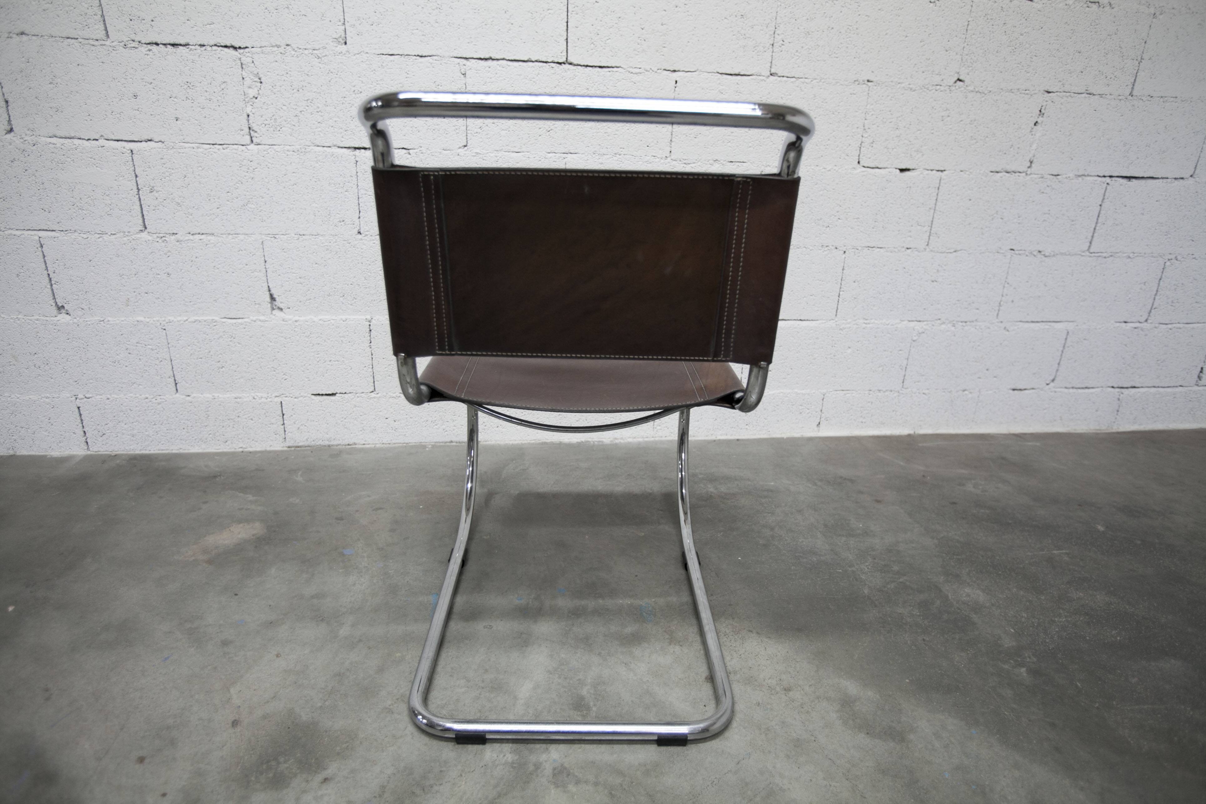 Mies Van Der Rohe MR10 chair 1970 new stamps