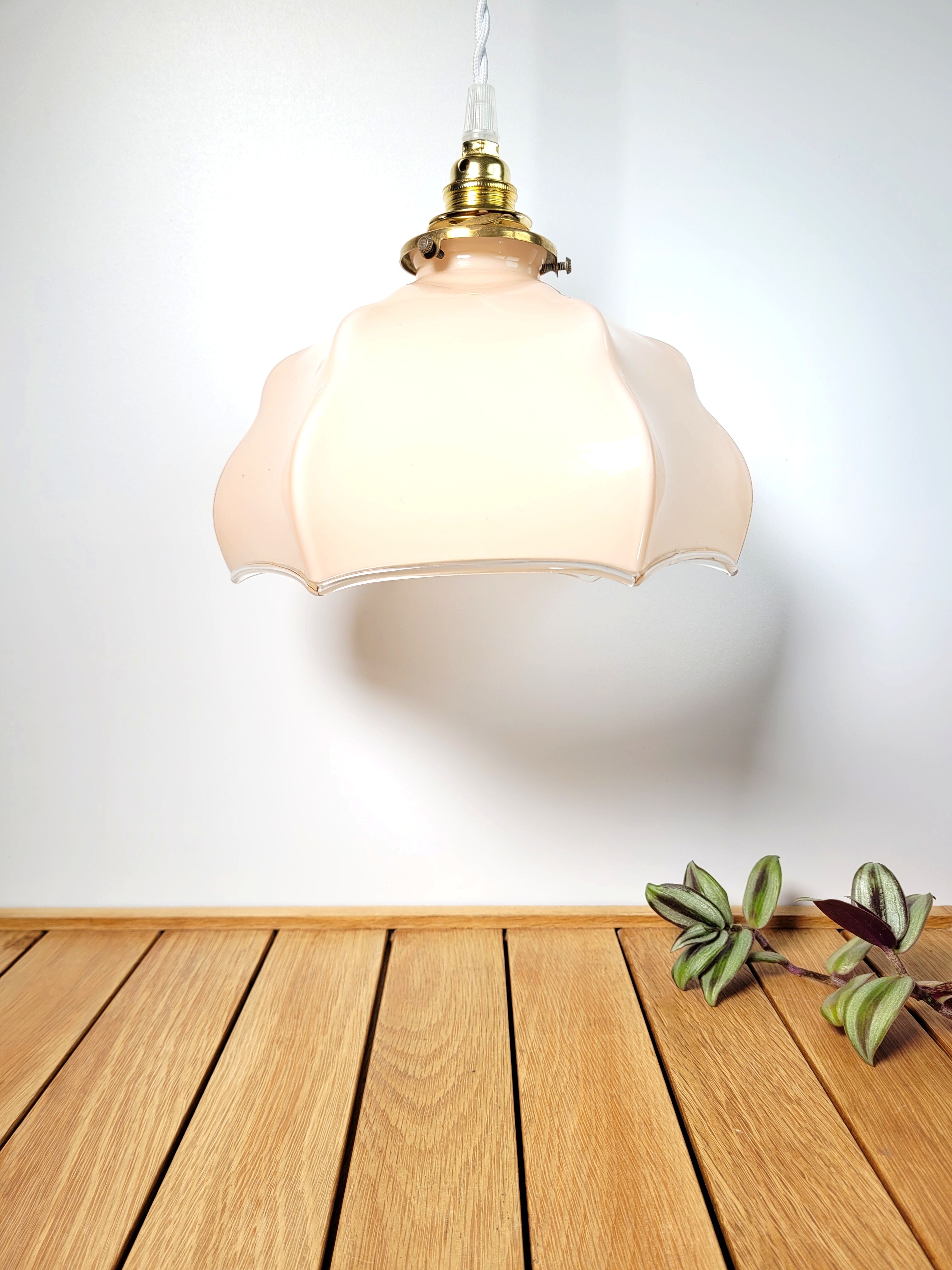 Pink ceiling lamp suspension lamp