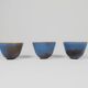 Mid-Century Modern Set of 3 Bowls Rörstrand Gunnar Nylund, Sweden, 1950s