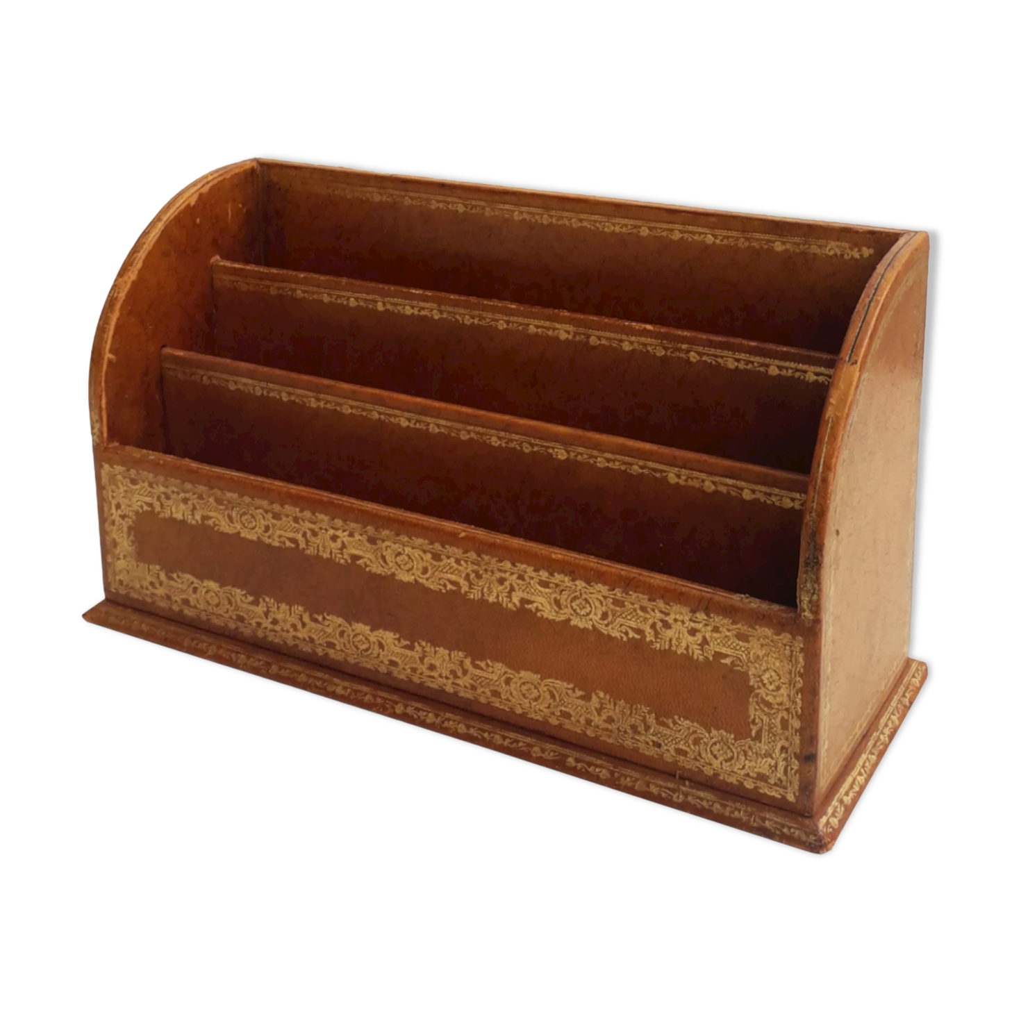 Office document holder - French leather - 1960