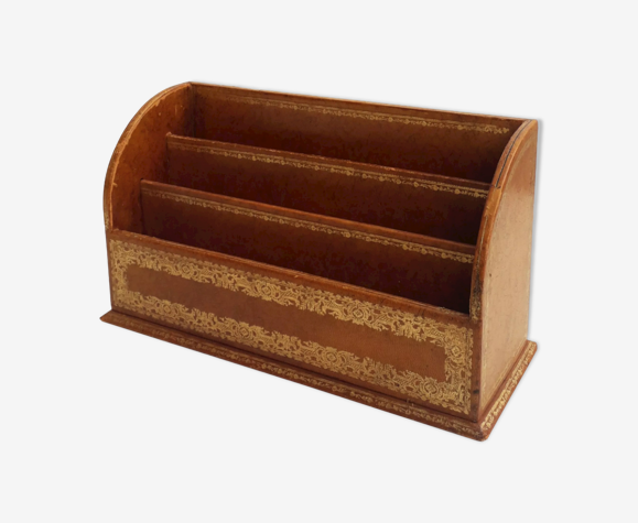 Office document holder - French leather - 1960