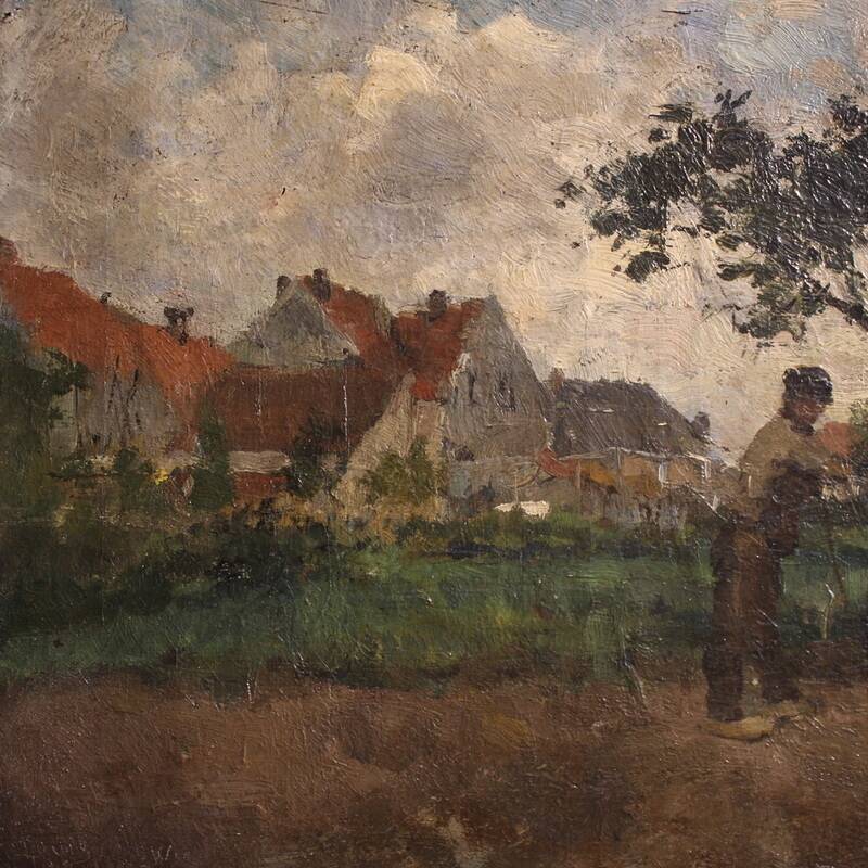 Dutch painting from the 19th century, Impressionist landscape