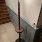 Art Deco Turned Wood Floor Lamp