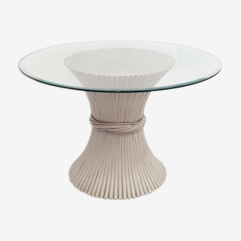 McGuire bamboo dining table