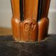 Oval Art Deco side table inlaid with a star, Sue & Mare style, circa