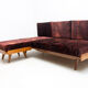 Midcentury Corner Folding Sofa by František Jirák for Tatra Nábytok, 1960s, CZ