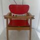 Chaise percée enfant vintage