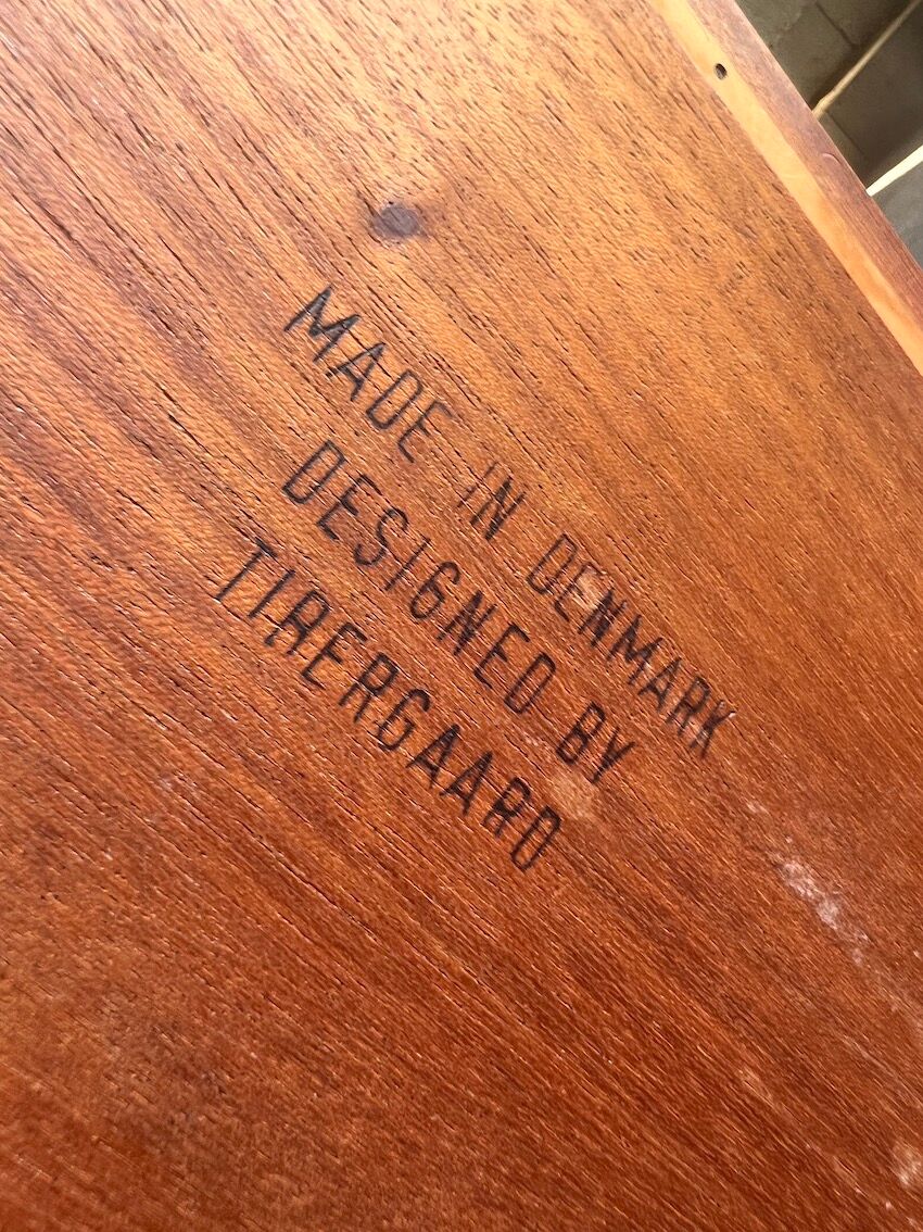 Scandinavian office in Danish teak by Gunnar Nielsen Tibergaard - 1960s