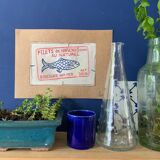 Painted illustration A5 "Souvenir de... » acrylic on paper - object of curiosity