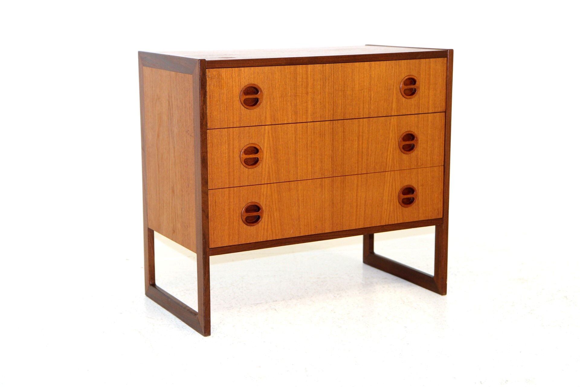 Teak chest of drawers 'Domino', Arne Wahl-Iversen, Möbel-Ikéa, Sweden, 1960