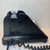 Black bakelite dial phone