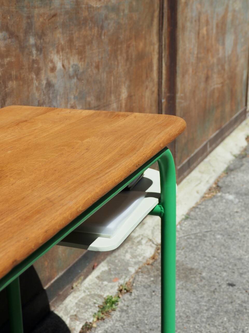 Bureau double d'école revisité