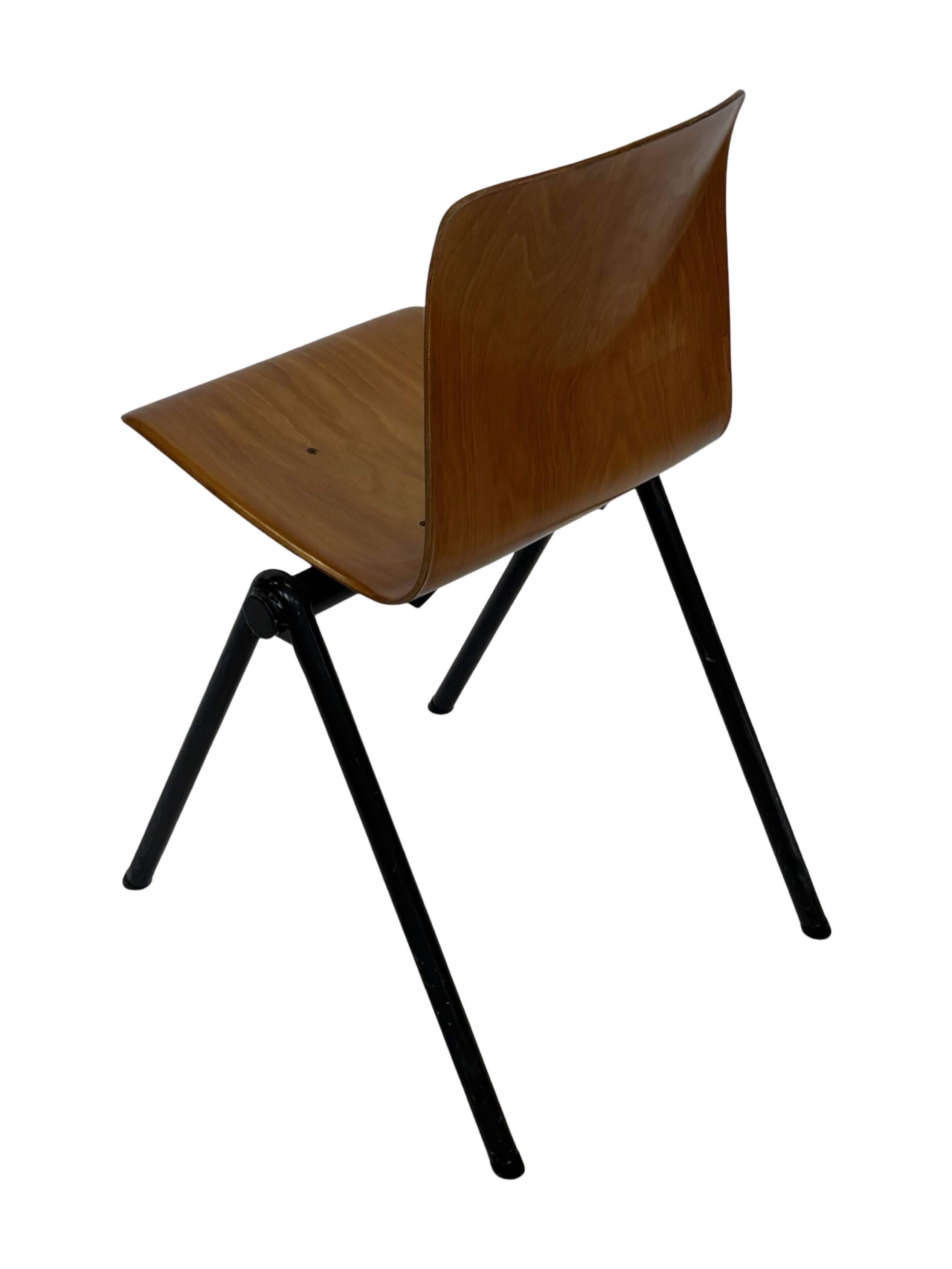 Vintage Chair Galvanitas Pagholz school chair design Dutch design