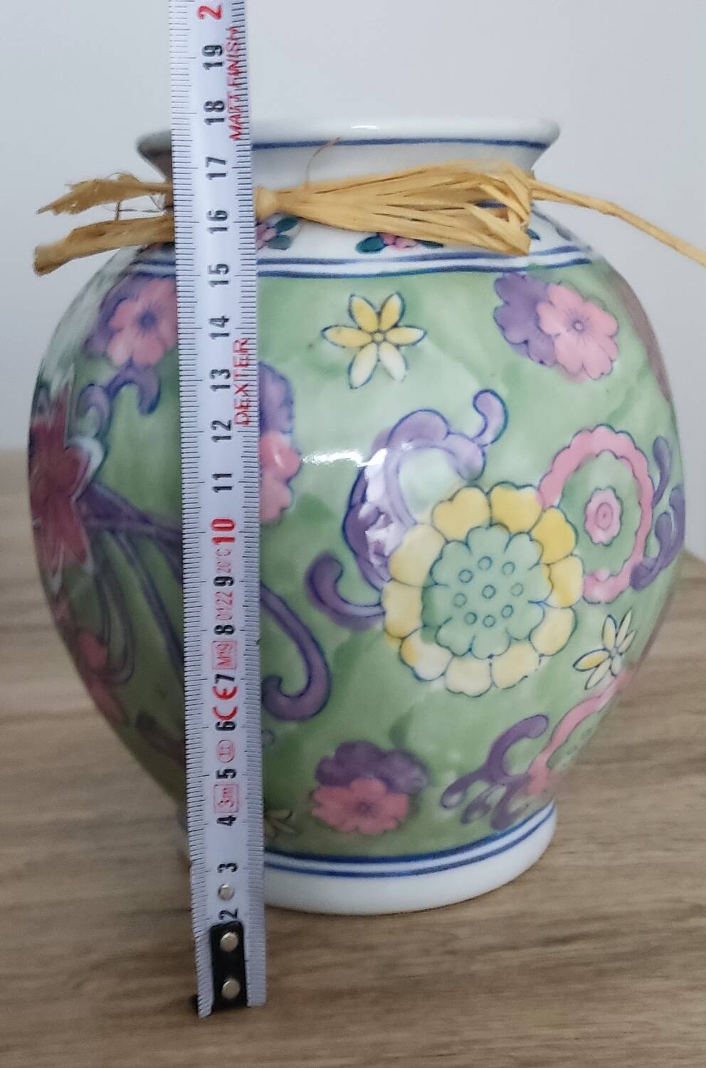 Floral ball vase