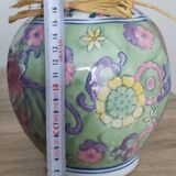 Vase boule fleural