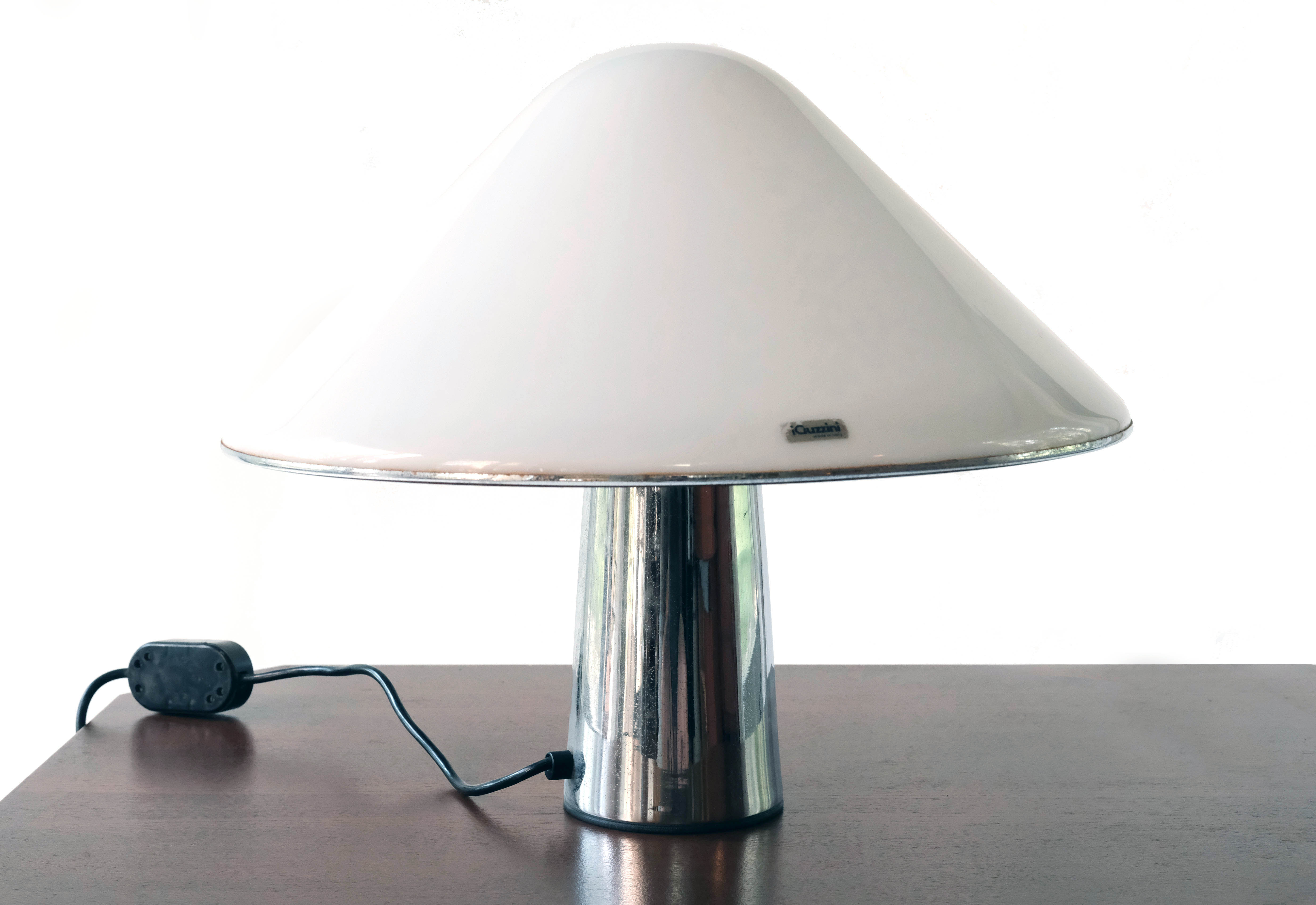 Tablelamp by Harvey Guzzini Model Mushroom, Italy 1970's