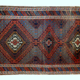 Tapis ancien Afghan Baluch fait main 76cm X 181cm 1900s