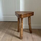 Brutalist tripod stool