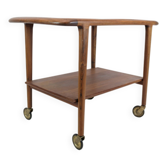 Serving Trolley Made In Rosewood By Niels O. Møller From 1960s