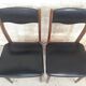 Paire de chaises scandinaves 50/60 teck