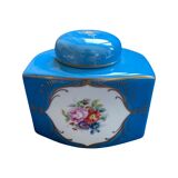 Snake porcelain inkwell with hand gold decoration